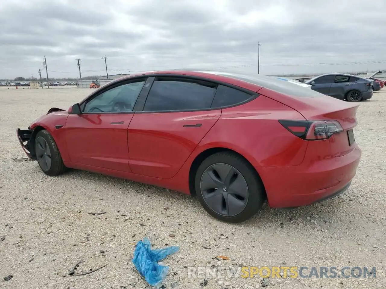 2 Фотография поврежденного автомобиля 5YJ3E1EA9PF602655 TESLA MODEL 3 2023
