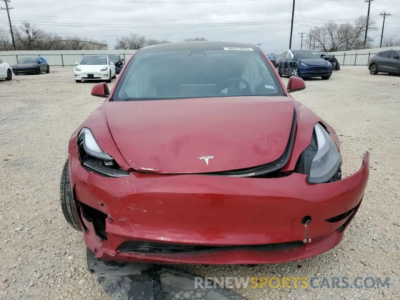 5 Фотография поврежденного автомобиля 5YJ3E1EA9PF602655 TESLA MODEL 3 2023