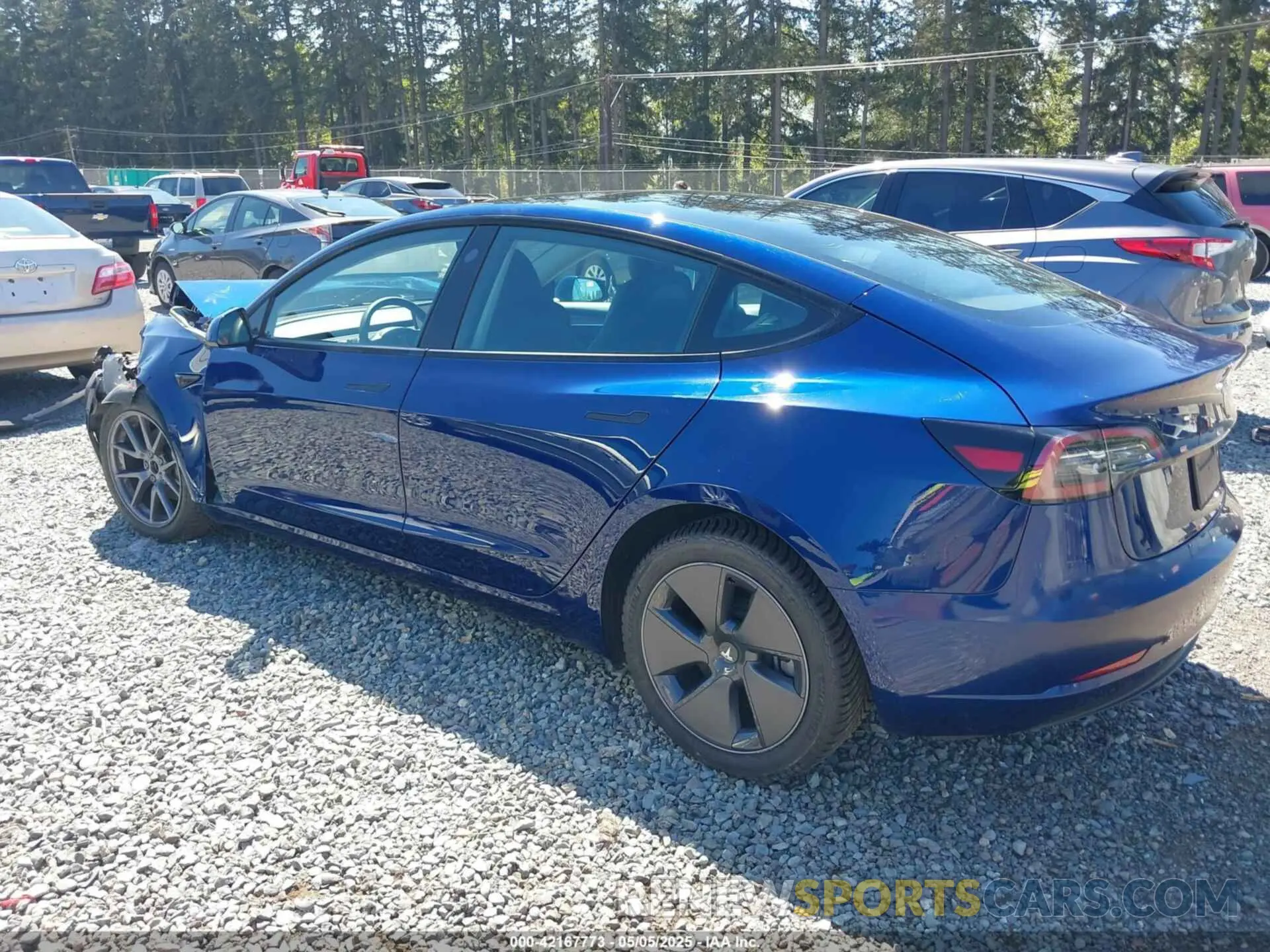 3 Photograph of a damaged car 5YJ3E1EA9PF639141 TESLA MODEL 3 2023