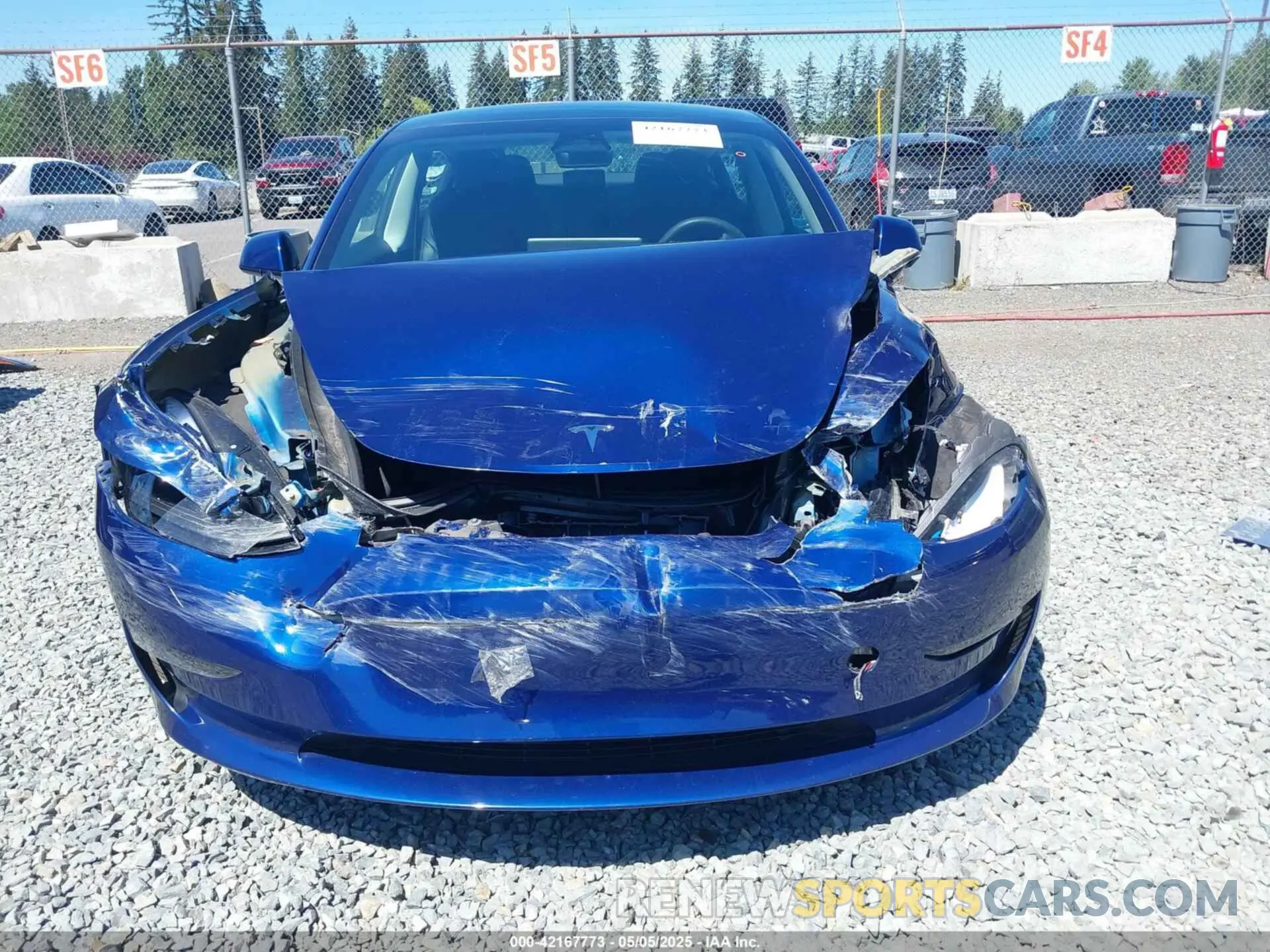 6 Photograph of a damaged car 5YJ3E1EA9PF639141 TESLA MODEL 3 2023