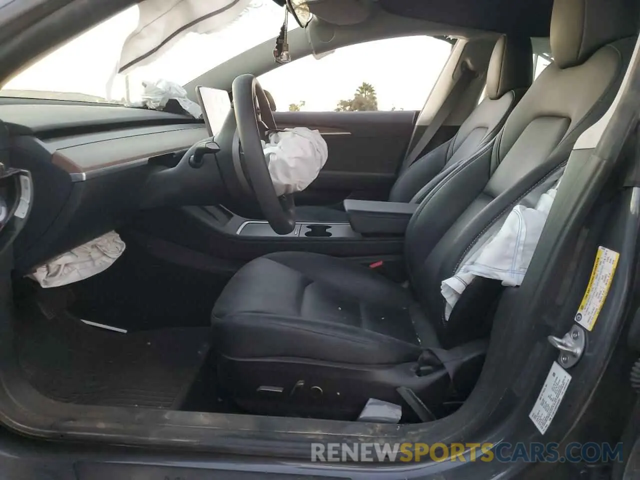 7 Фотография поврежденного автомобиля 5YJ3E1EA9PF642587 TESLA MODEL 3 2023