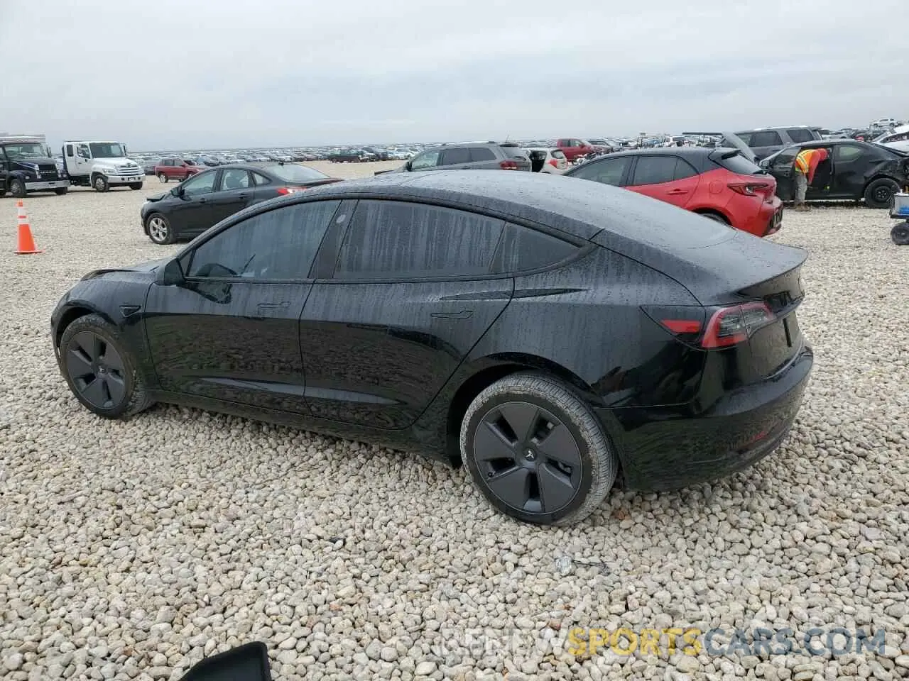 2 Photograph of a damaged car 5YJ3E1EA9PF645800 TESLA MODEL 3 2023