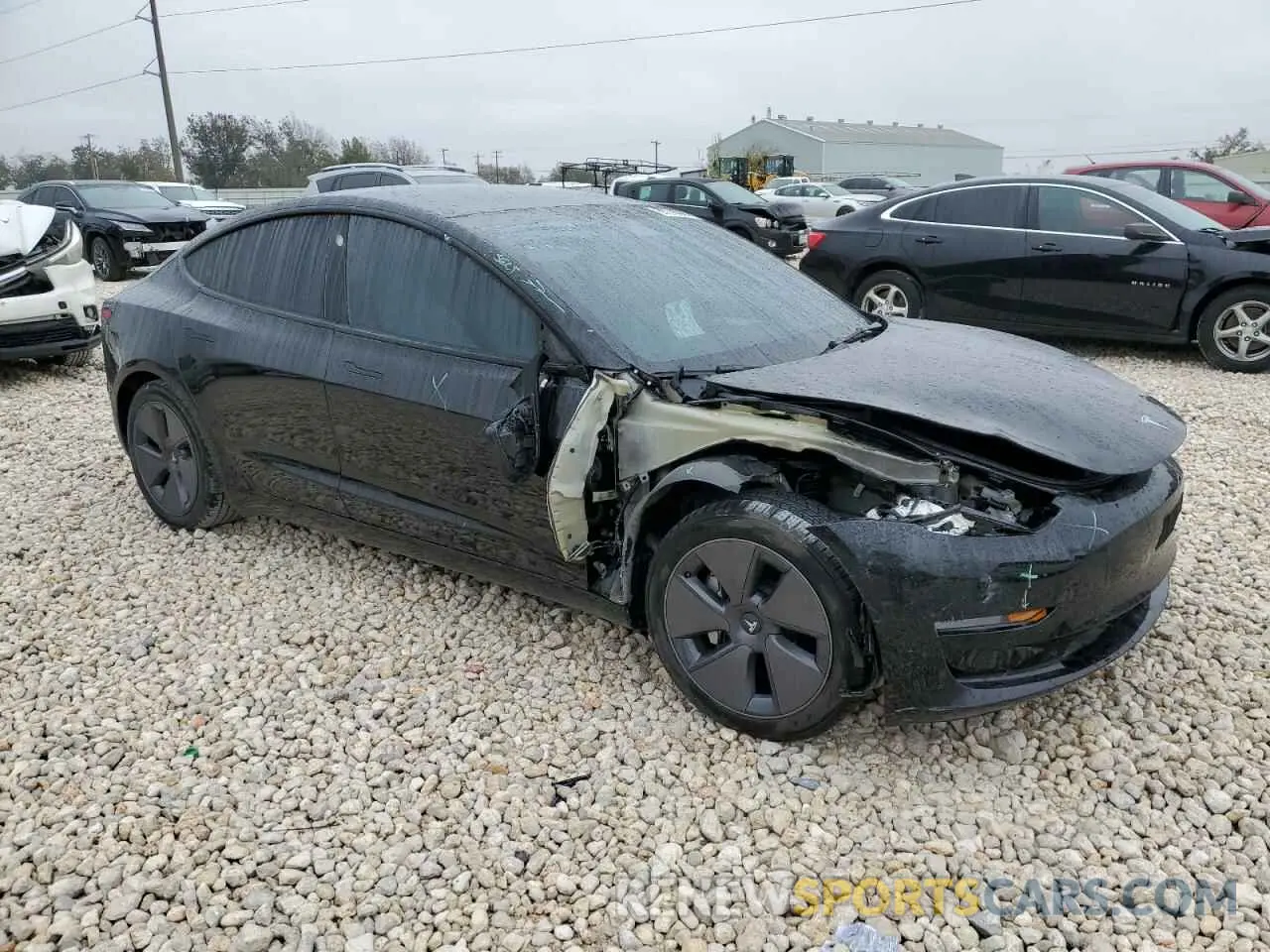 4 Photograph of a damaged car 5YJ3E1EA9PF645800 TESLA MODEL 3 2023