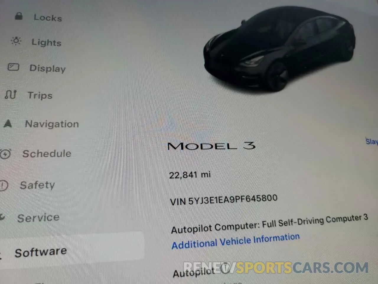 9 Photograph of a damaged car 5YJ3E1EA9PF645800 TESLA MODEL 3 2023