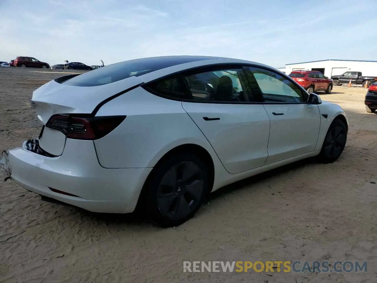 3 Photograph of a damaged car 5YJ3E1EA9PF656845 TESLA MODEL 3 2023
