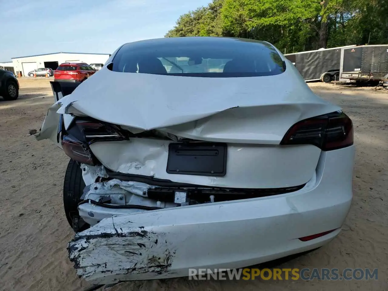 6 Photograph of a damaged car 5YJ3E1EA9PF656845 TESLA MODEL 3 2023