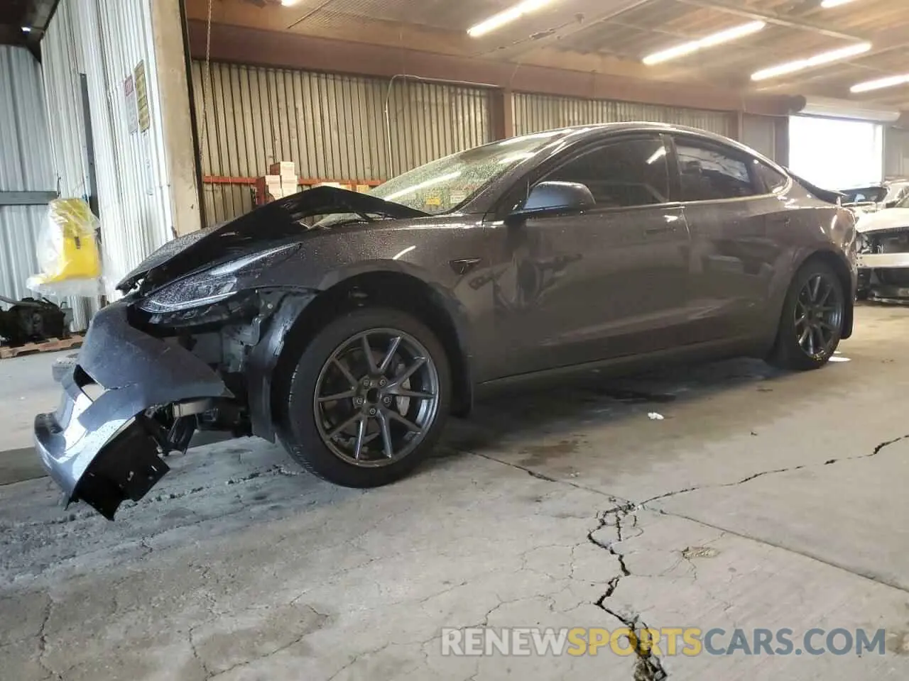 1 Фотография поврежденного автомобиля 5YJ3E1EA9PF657431 TESLA MODEL 3 2023