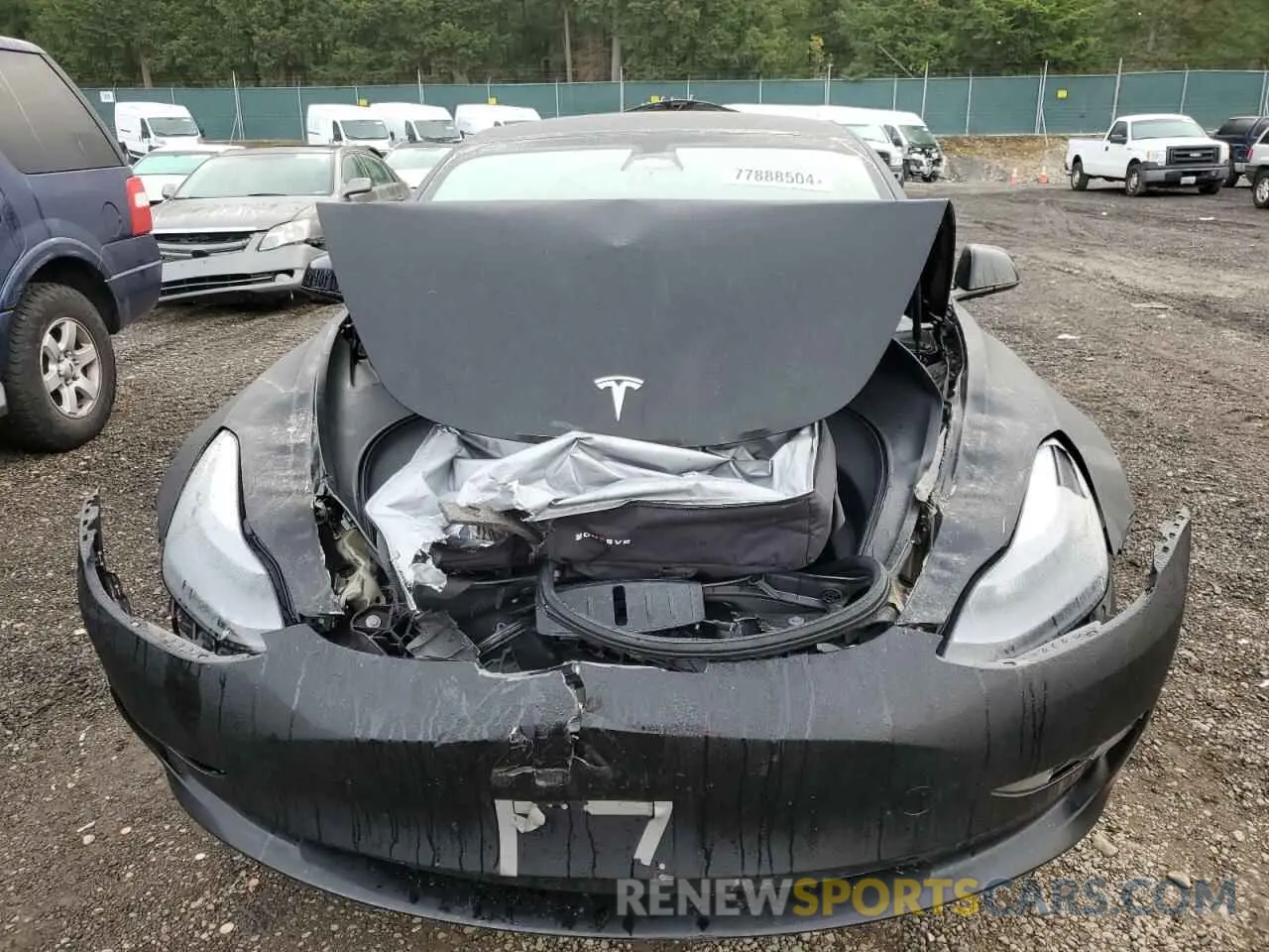5 Фотография поврежденного автомобиля 5YJ3E1EA9PF667960 TESLA MODEL 3 2023