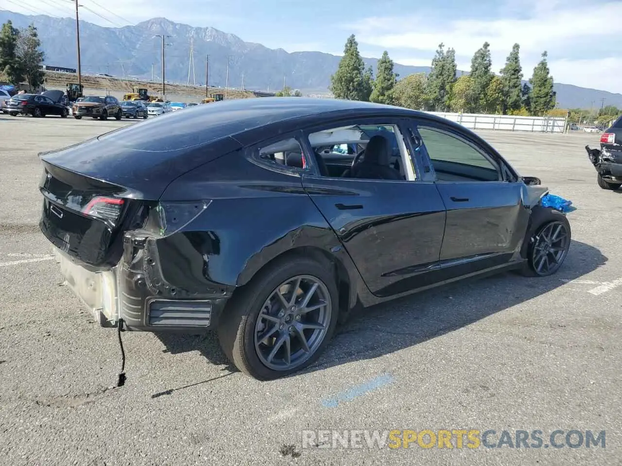 3 Photograph of a damaged car 5YJ3E1EA9PF676724 TESLA MODEL 3 2023