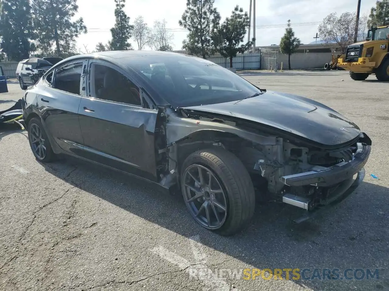 4 Photograph of a damaged car 5YJ3E1EA9PF676724 TESLA MODEL 3 2023