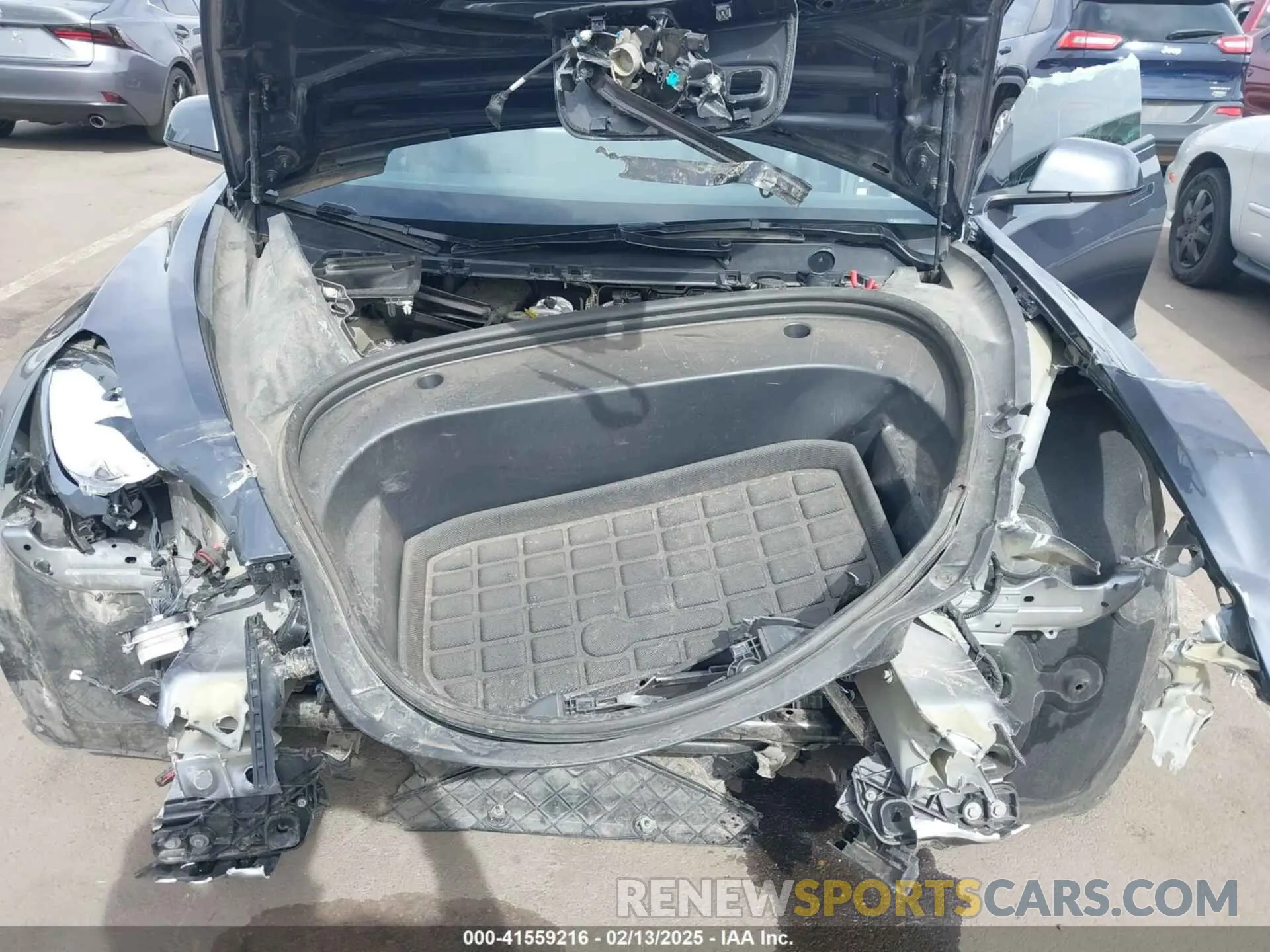 10 Photograph of a damaged car 5YJ3E1EA9PF678473 TESLA MODEL 3 2023