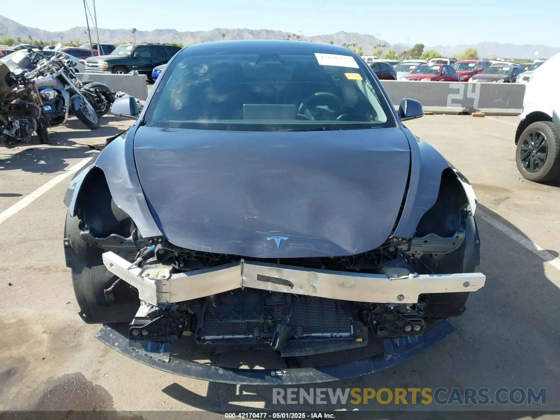 6 Фотография поврежденного автомобиля 5YJ3E1EA9PF680921 TESLA MODEL 3 2023