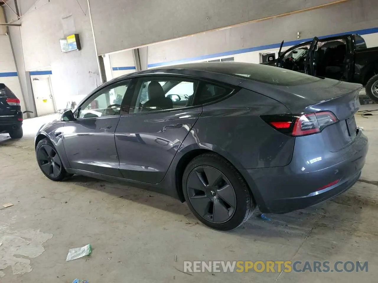2 Фотография поврежденного автомобиля 5YJ3E1EA9PF697895 TESLA MODEL 3 2023