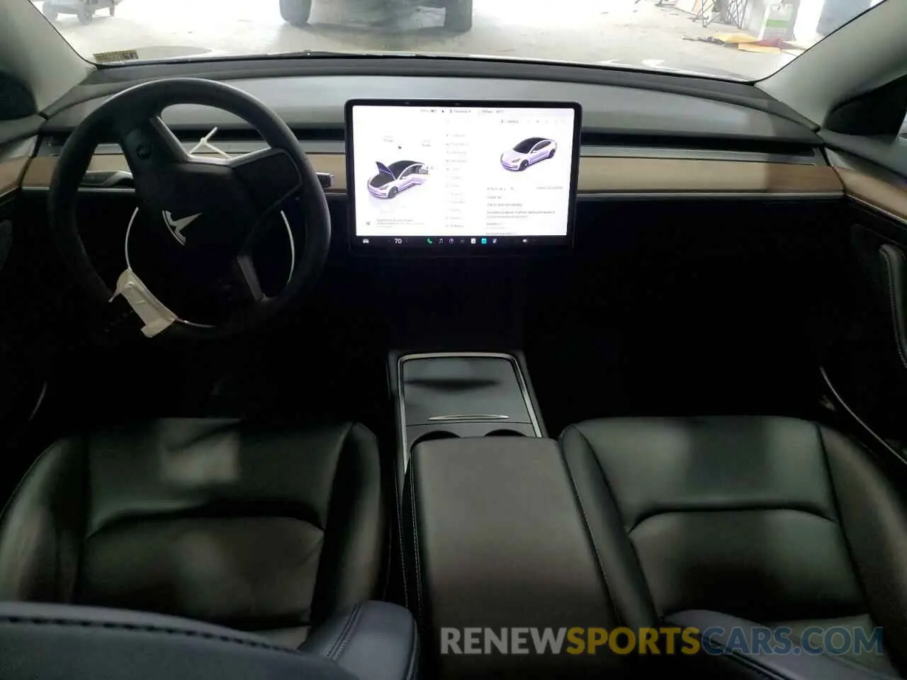 8 Фотография поврежденного автомобиля 5YJ3E1EA9PF697895 TESLA MODEL 3 2023