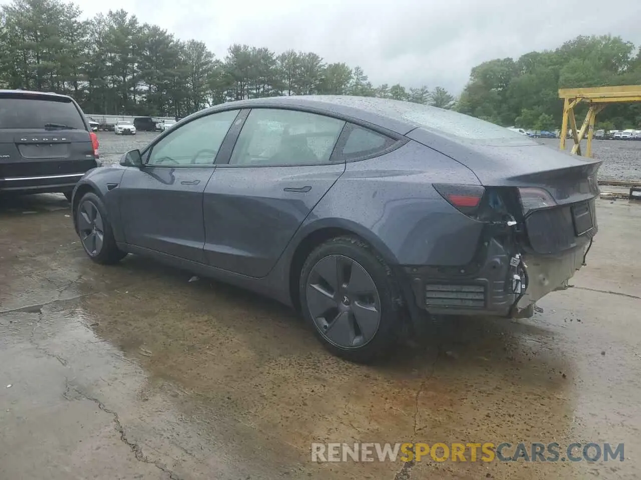 2 Фотография поврежденного автомобиля 5YJ3E1EA9PF699744 TESLA MODEL 3 2023