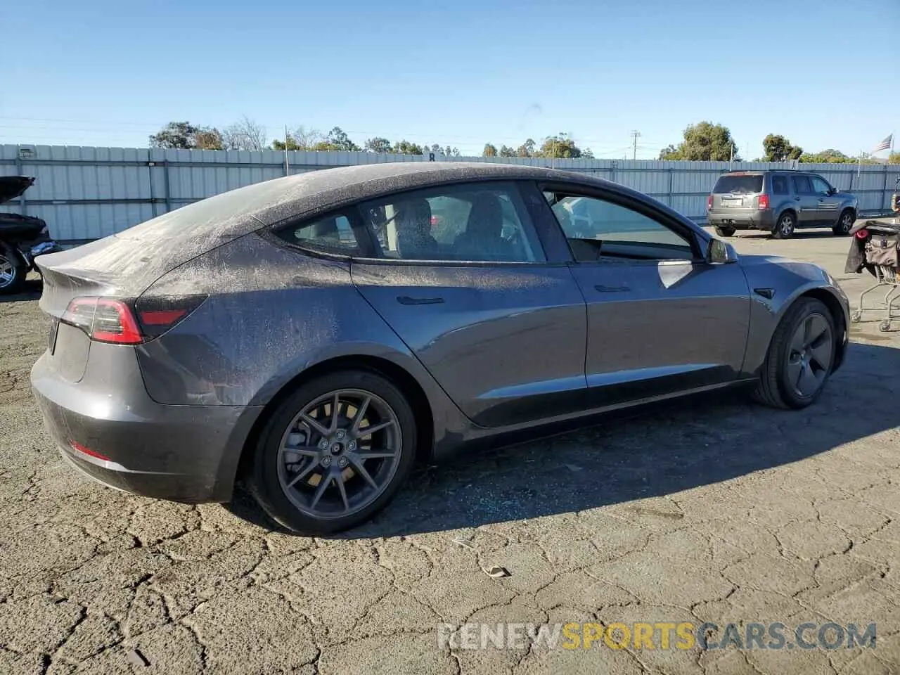 3 Photograph of a damaged car 5YJ3E1EA9PF701895 TESLA MODEL 3 2023