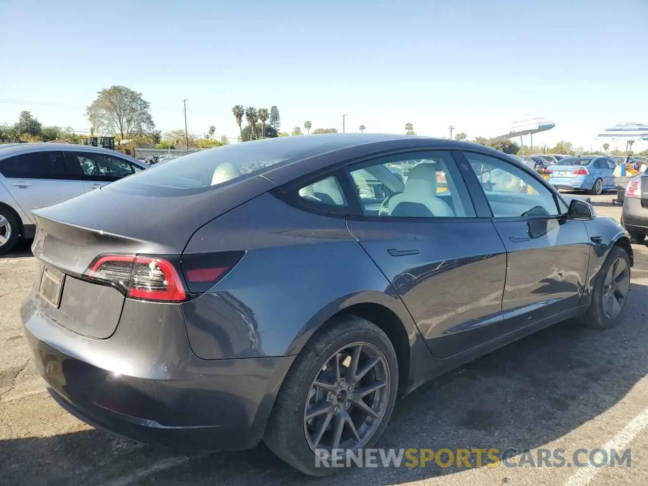 3 Photograph of a damaged car 5YJ3E1EA9PF710757 TESLA MODEL 3 2023
