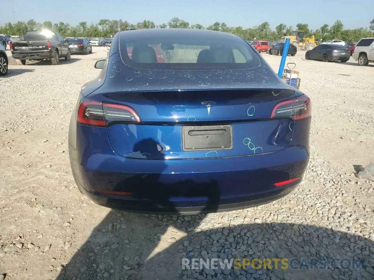 6 Photograph of a damaged car 5YJ3E1EA9PF712542 TESLA MODEL 3 2023
