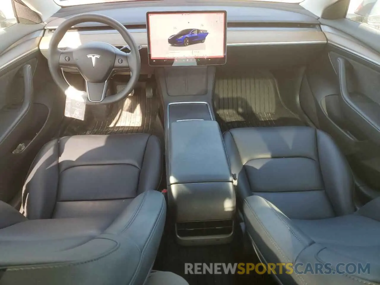 8 Photograph of a damaged car 5YJ3E1EA9PF712542 TESLA MODEL 3 2023