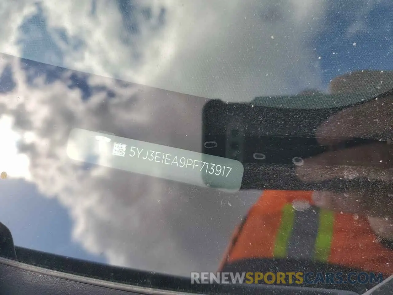 12 Photograph of a damaged car 5YJ3E1EA9PF713917 TESLA MODEL 3 2023