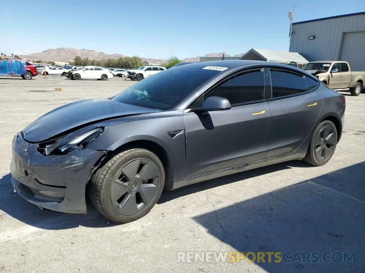 1 Фотография поврежденного автомобиля 5YJ3E1EAXPF409835 TESLA MODEL 3 2023