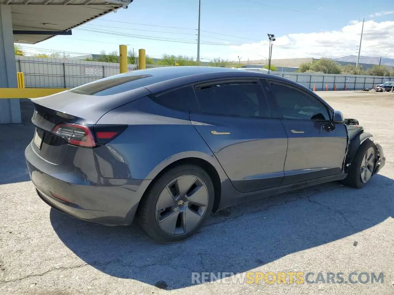 3 Фотография поврежденного автомобиля 5YJ3E1EAXPF409835 TESLA MODEL 3 2023