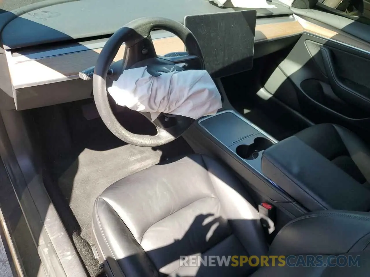 8 Фотография поврежденного автомобиля 5YJ3E1EAXPF409835 TESLA MODEL 3 2023