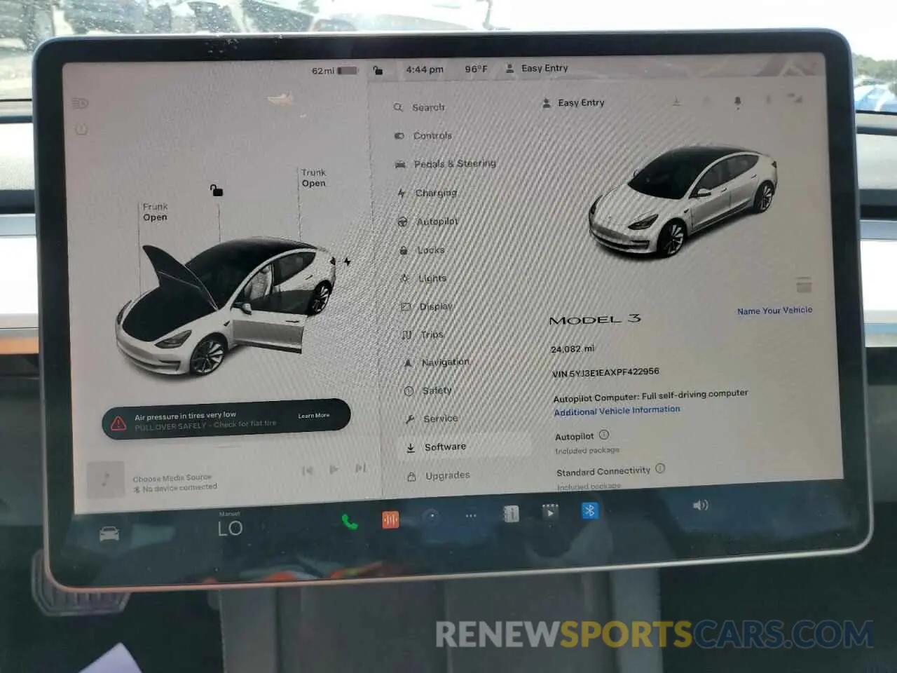 9 Photograph of a damaged car 5YJ3E1EAXPF422956 TESLA MODEL 3 2023