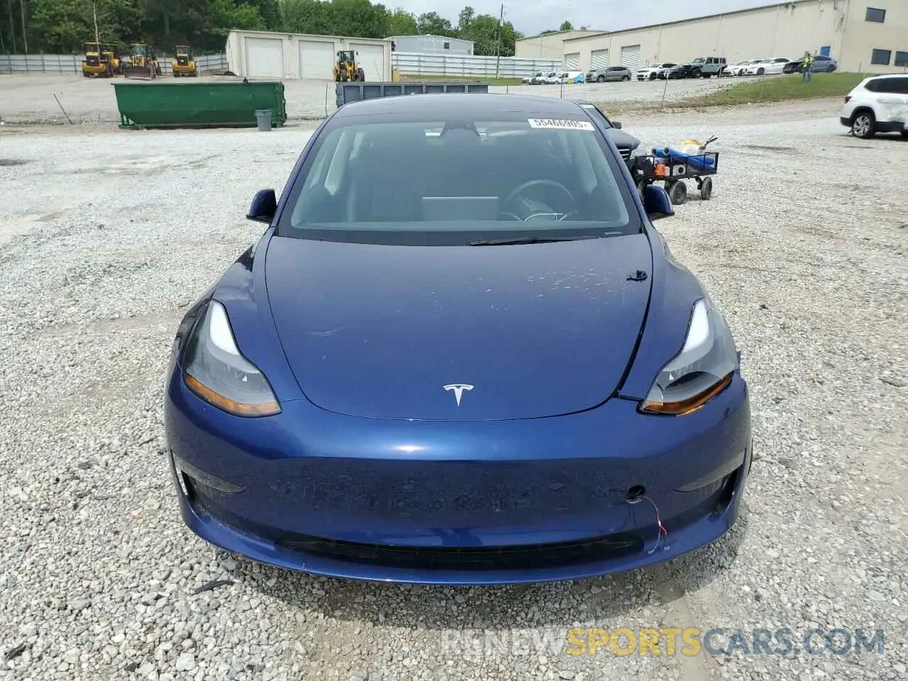 5 Фотография поврежденного автомобиля 5YJ3E1EAXPF430023 TESLA MODEL 3 2023