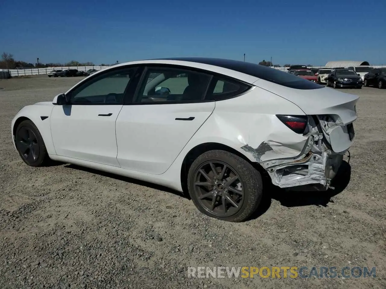 2 Фотография поврежденного автомобиля 5YJ3E1EAXPF447422 TESLA MODEL 3 2023