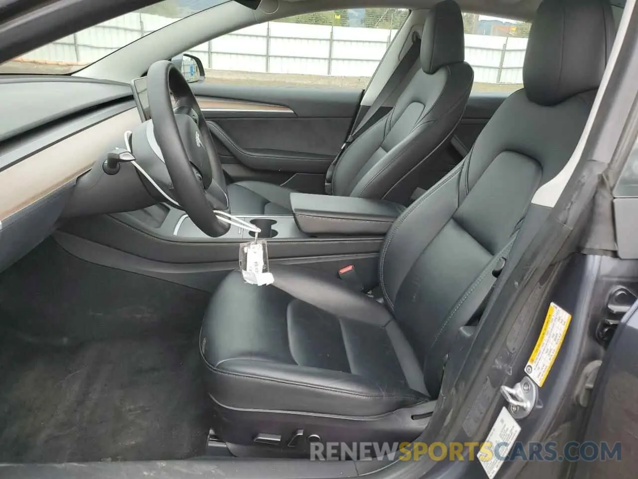 7 Photograph of a damaged car 5YJ3E1EAXPF451082 TESLA MODEL 3 2023