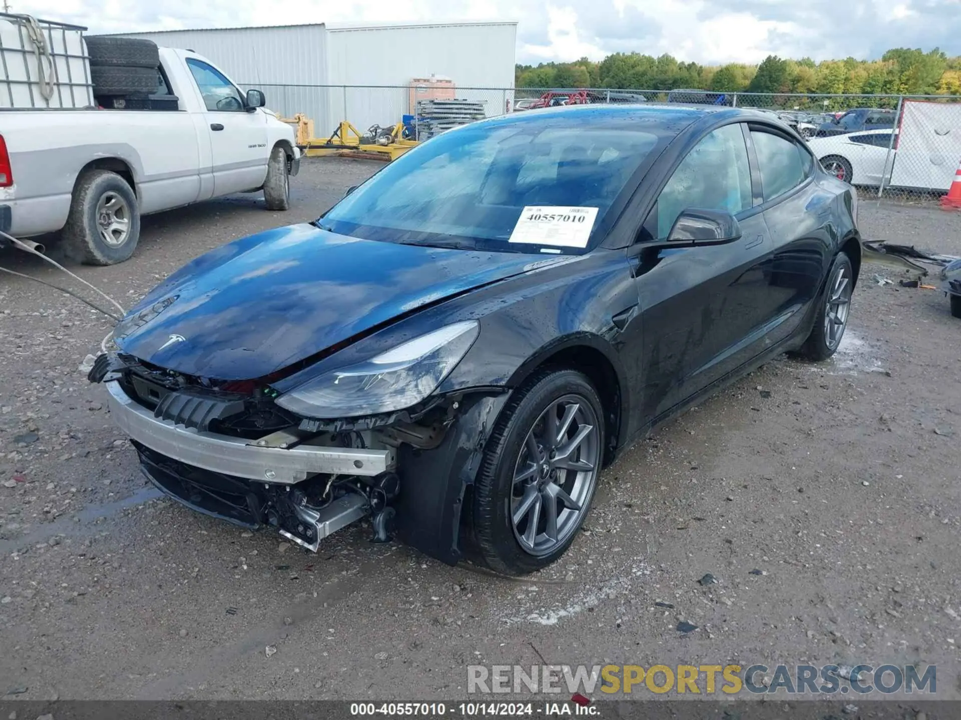 2 Фотография поврежденного автомобиля 5YJ3E1EAXPF462728 TESLA MODEL 3 2023