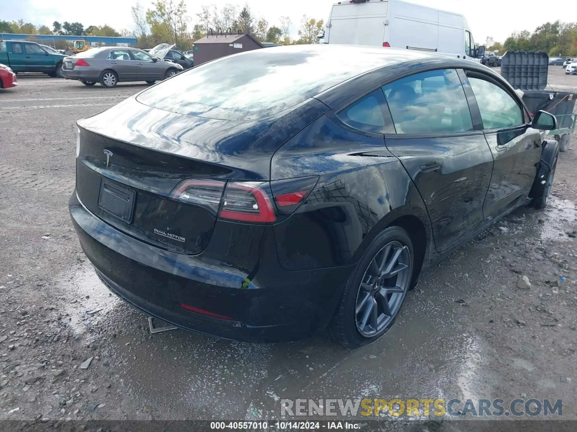 4 Фотография поврежденного автомобиля 5YJ3E1EAXPF462728 TESLA MODEL 3 2023