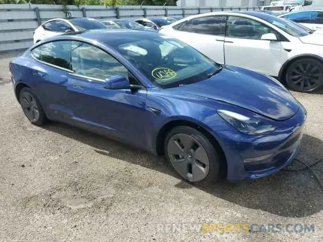 4 Photograph of a damaged car 5YJ3E1EAXPF490609 TESLA MODEL 3 2023