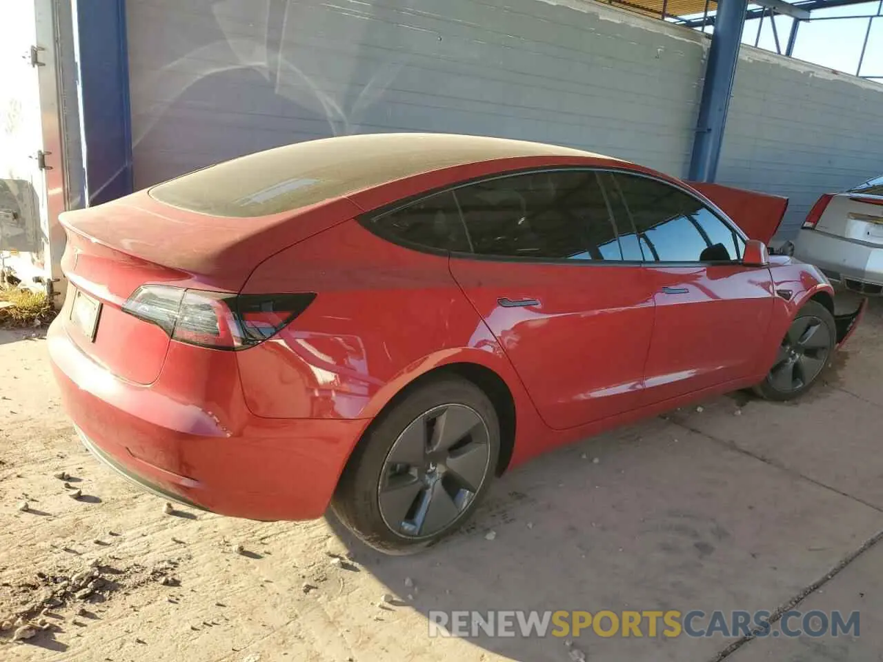 3 Photograph of a damaged car 5YJ3E1EAXPF499651 TESLA MODEL 3 2023