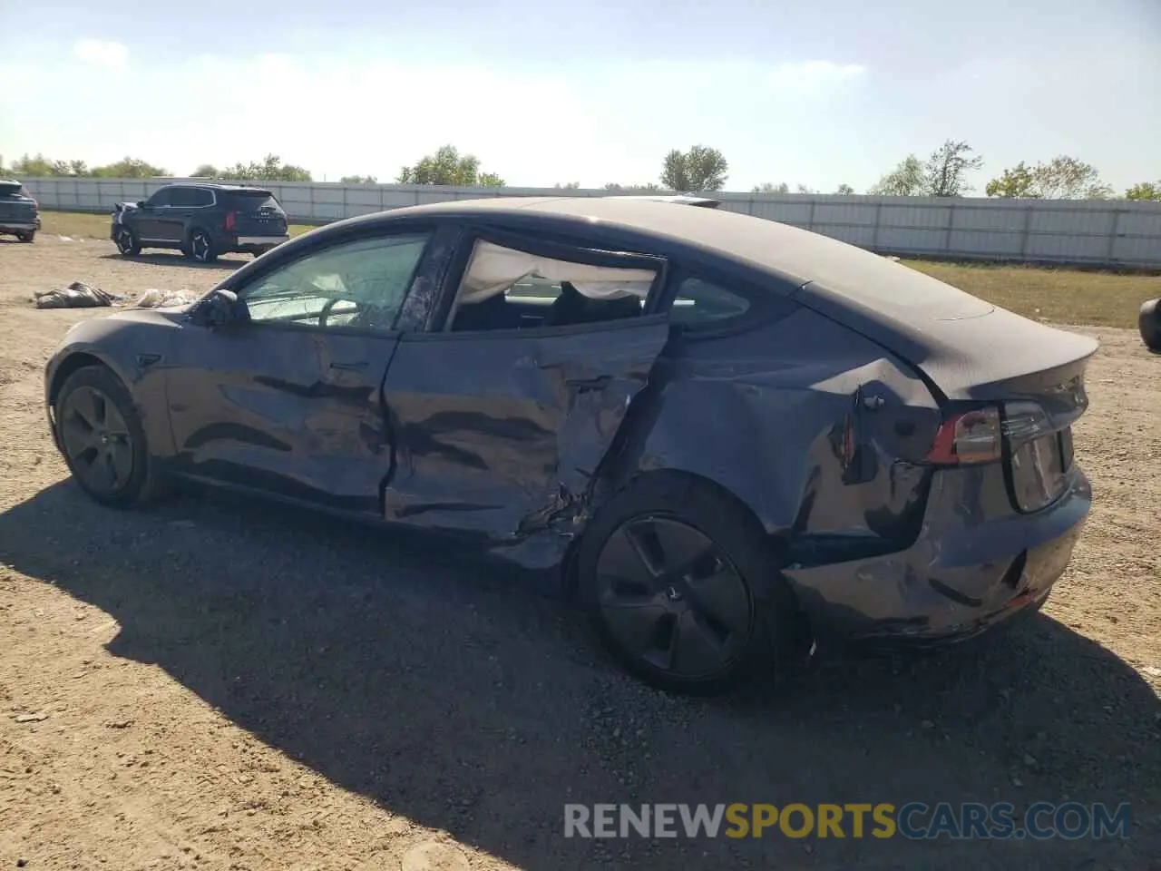 2 Photograph of a damaged car 5YJ3E1EAXPF500300 TESLA MODEL 3 2023