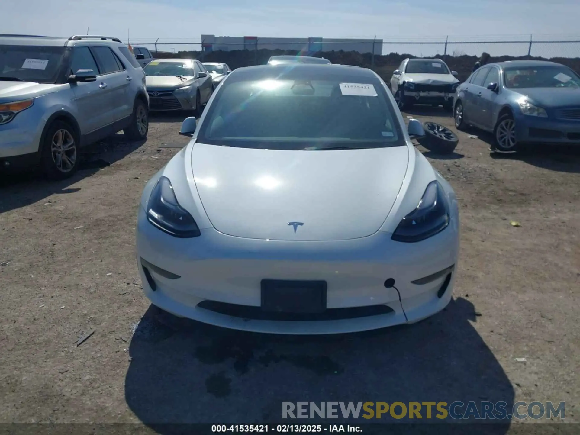 12 Фотография поврежденного автомобиля 5YJ3E1EAXPF505951 TESLA MODEL 3 2023