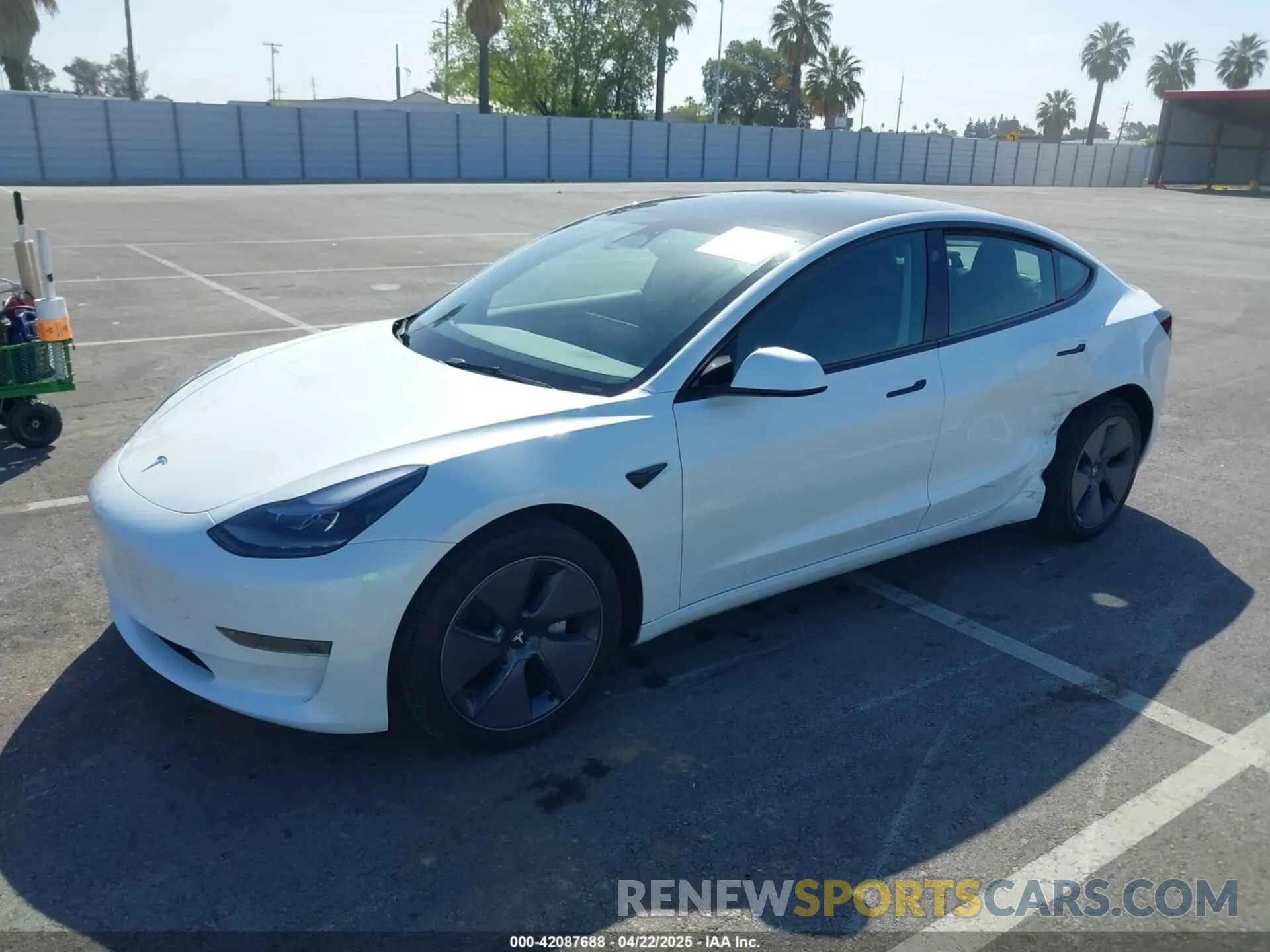 2 Photograph of a damaged car 5YJ3E1EAXPF506310 TESLA MODEL 3 2023