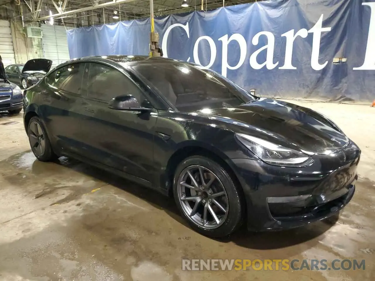 4 Фотография поврежденного автомобиля 5YJ3E1EAXPF507571 TESLA MODEL 3 2023