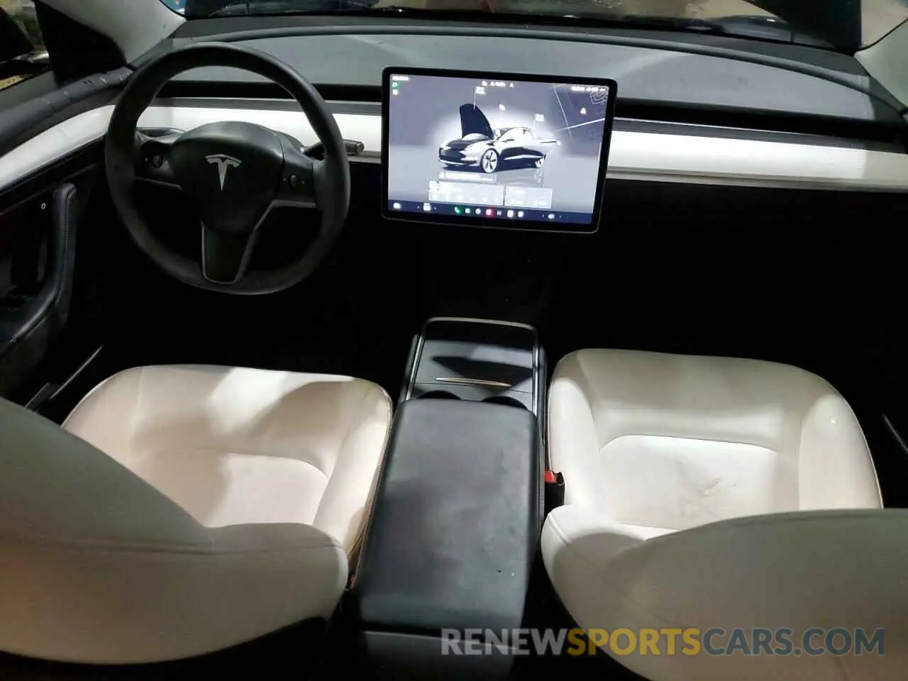 8 Фотография поврежденного автомобиля 5YJ3E1EAXPF507571 TESLA MODEL 3 2023