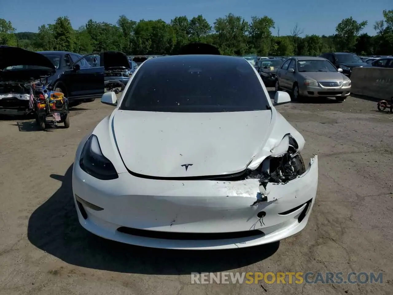 5 Photograph of a damaged car 5YJ3E1EAXPF510485 TESLA MODEL 3 2023