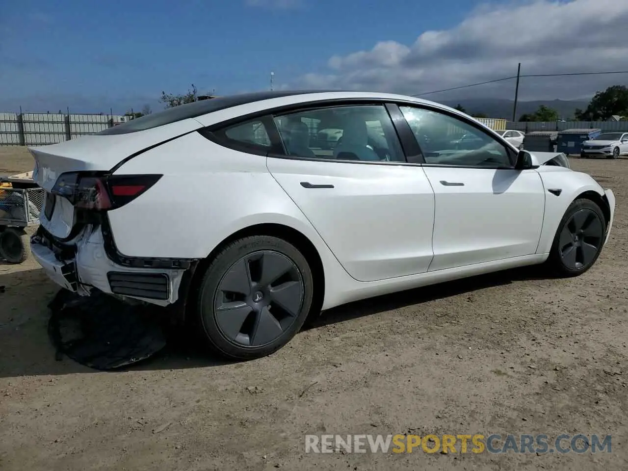 3 Фотография поврежденного автомобиля 5YJ3E1EAXPF540974 TESLA MODEL 3 2023