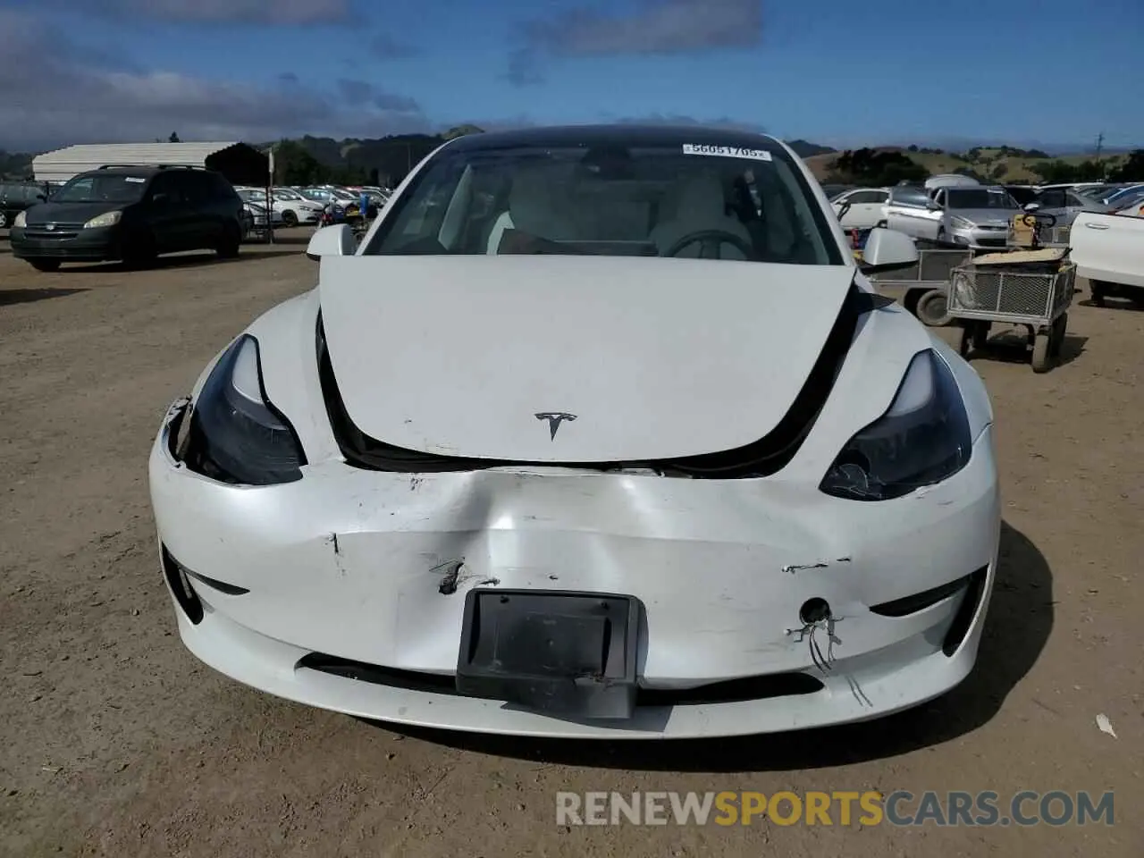 5 Фотография поврежденного автомобиля 5YJ3E1EAXPF540974 TESLA MODEL 3 2023