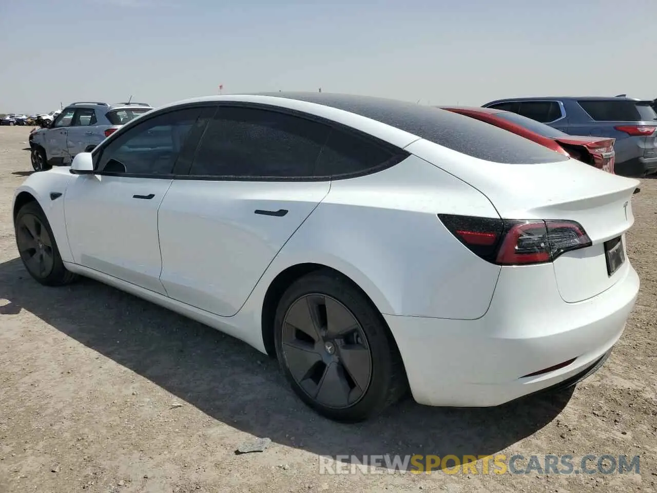 2 Photograph of a damaged car 5YJ3E1EAXPF542417 TESLA MODEL 3 2023