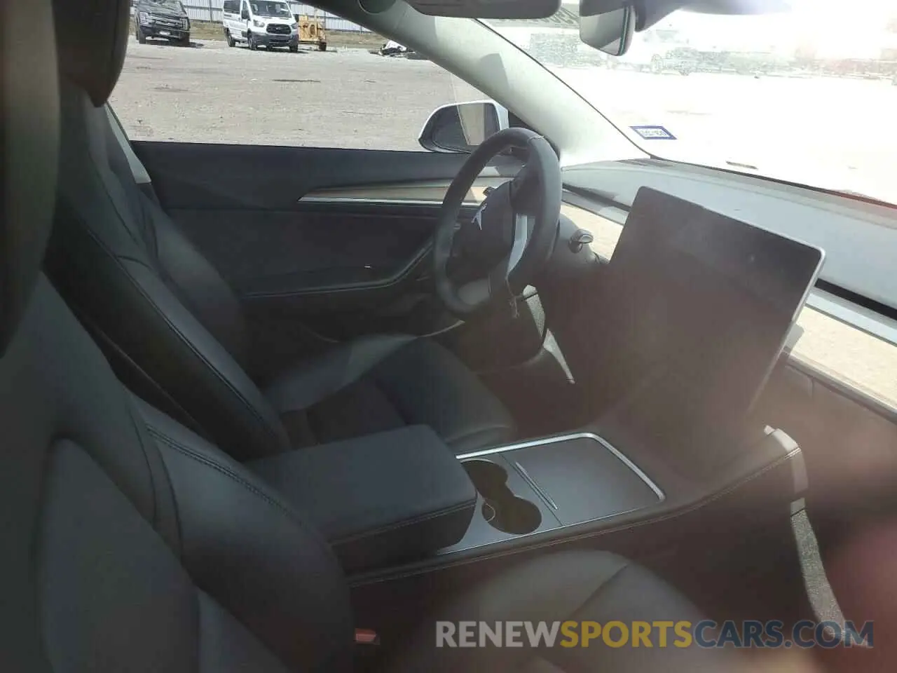 8 Photograph of a damaged car 5YJ3E1EAXPF542417 TESLA MODEL 3 2023