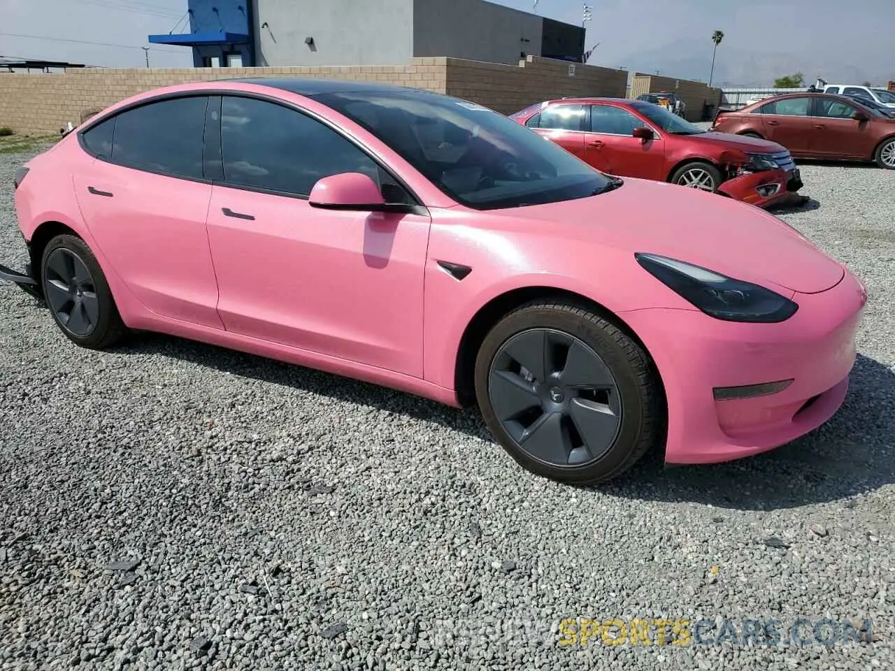 4 Фотография поврежденного автомобиля 5YJ3E1EAXPF554356 TESLA MODEL 3 2023