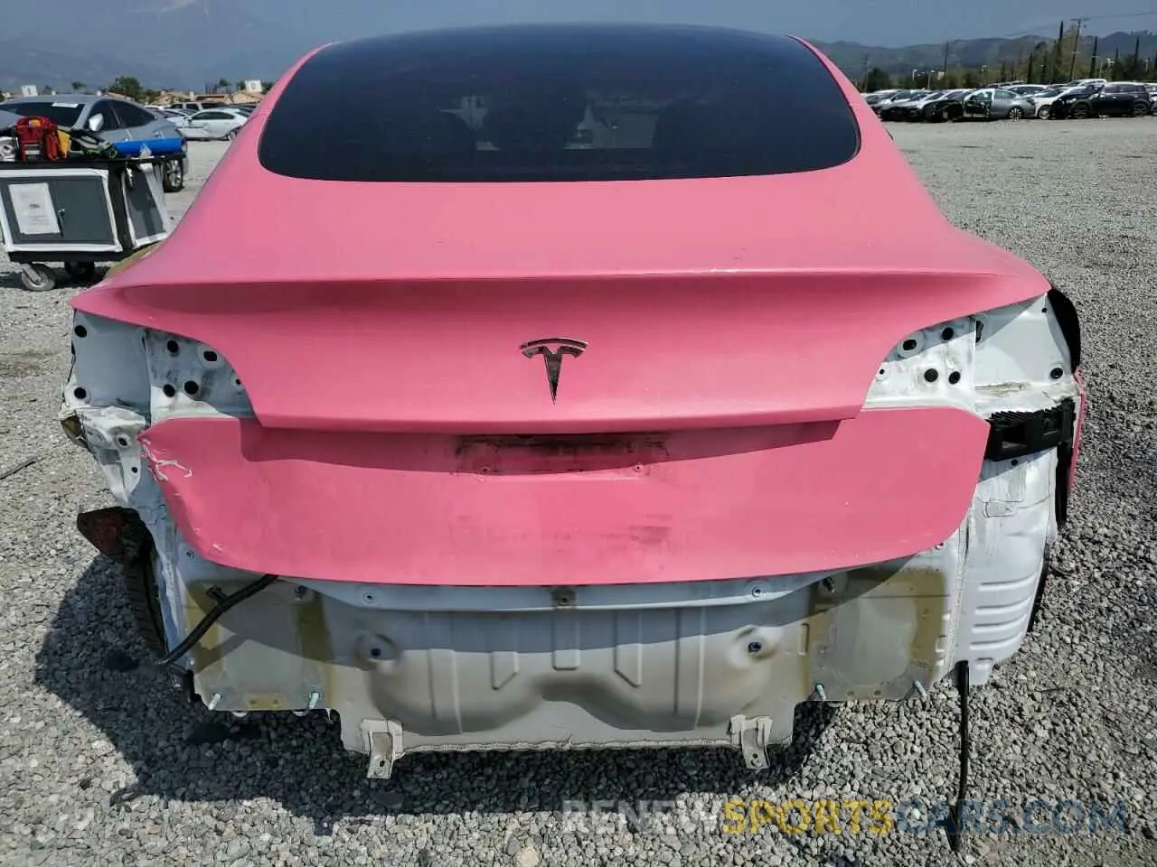 6 Фотография поврежденного автомобиля 5YJ3E1EAXPF554356 TESLA MODEL 3 2023