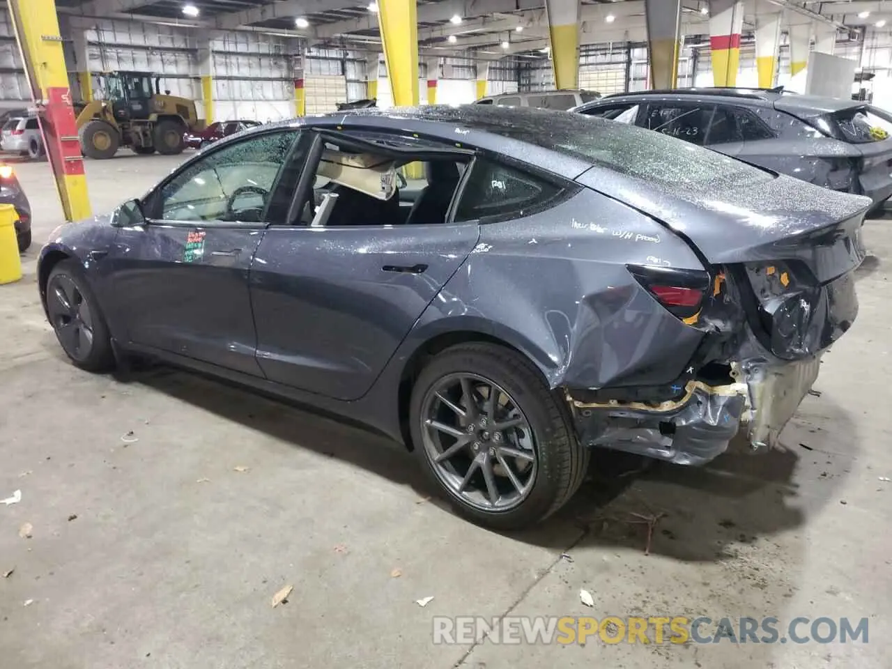 2 Photograph of a damaged car 5YJ3E1EAXPF558830 TESLA MODEL 3 2023