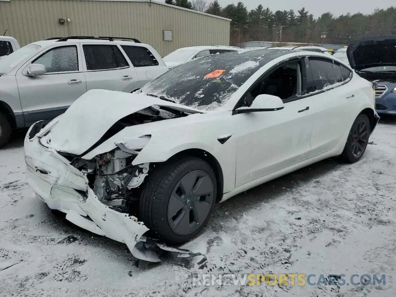 1 Photograph of a damaged car 5YJ3E1EAXPF562926 TESLA MODEL 3 2023