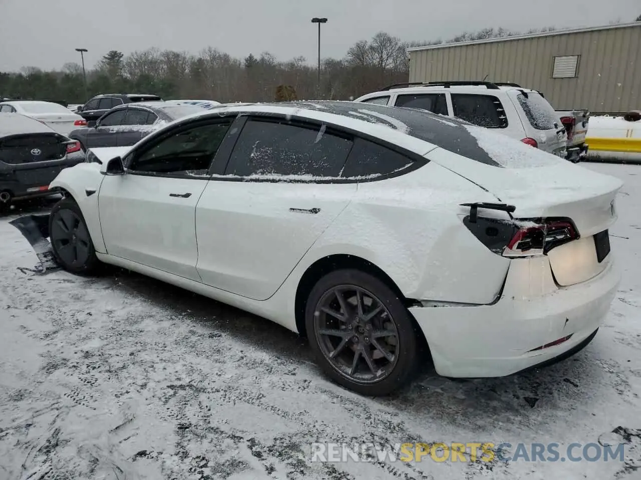 2 Photograph of a damaged car 5YJ3E1EAXPF562926 TESLA MODEL 3 2023